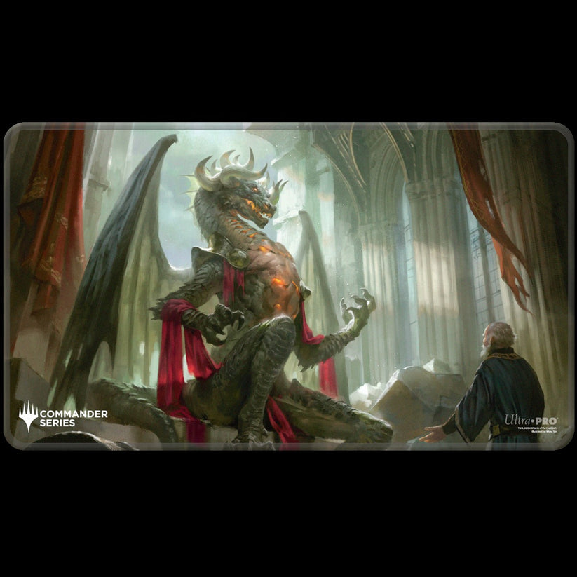 Commander Series - Three Color Shard - Q4 2024 Stitched Edge Playmat Korvold