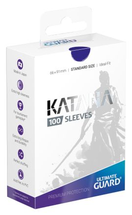 Ultimate Guard Sleeves Katana Blue 100-Count