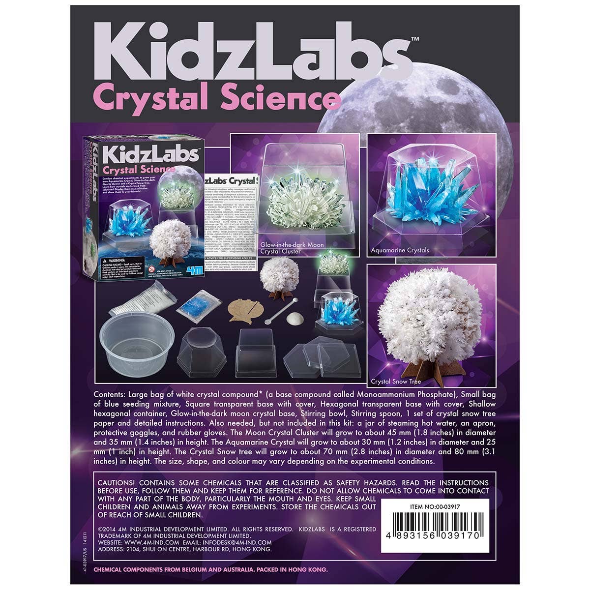 4M Crystal Science DIY Science Project