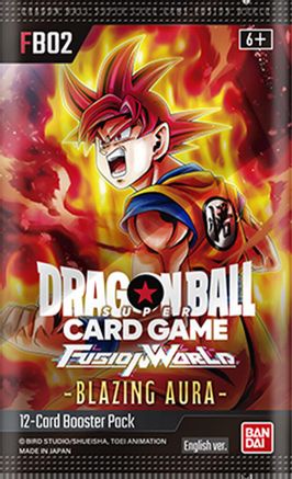 Dragon Ball Super Fusion World TCG: Set 02 Blazing Aura Booster Pack