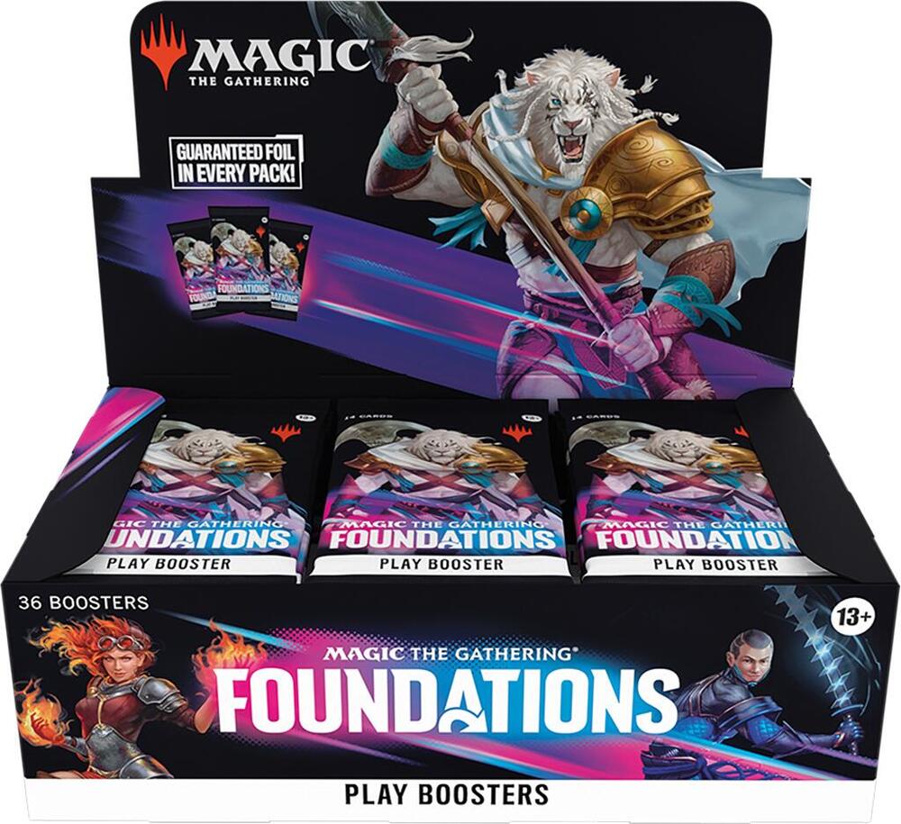 MTG Foundations Play Booster Display