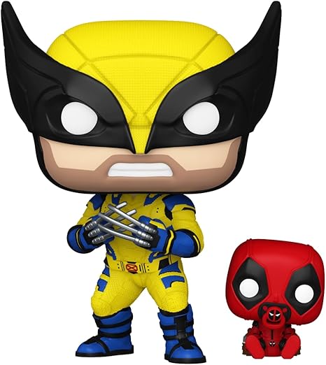 Deadpool and Wolverine with Babypool Funko Pop! #1403