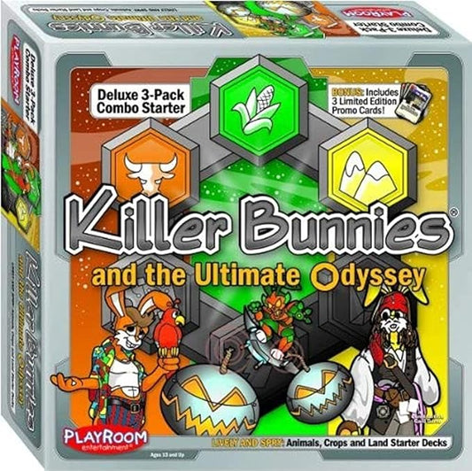 KILLER BUNNIES AND THE ULTIMATE ODYSSEY - ANIMALS, CROPS, AND LAND STARTER DECKS