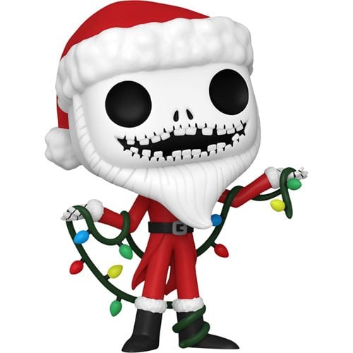 The Nightmare Before Christmas 30th Anniversary Santa Jack Funko Pop!