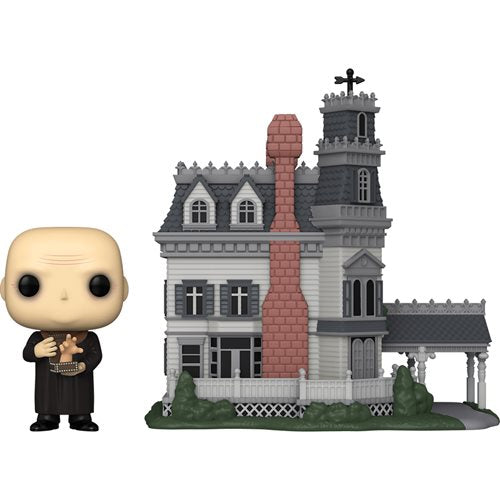 The Addams Family Uncle Fester & Addams Family Mansion Pop!