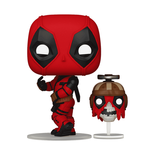 Deadpool & Wolverine Deadpool with Headpool Funko Pop!