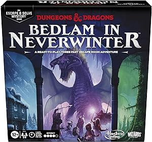 Dungeons & Dragons Bedlam in Neverwinter Escape Room