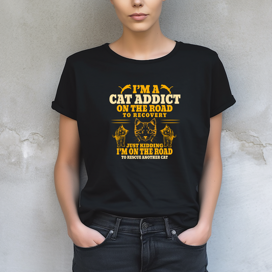 Cat Addict Hoodie Sweatshirt