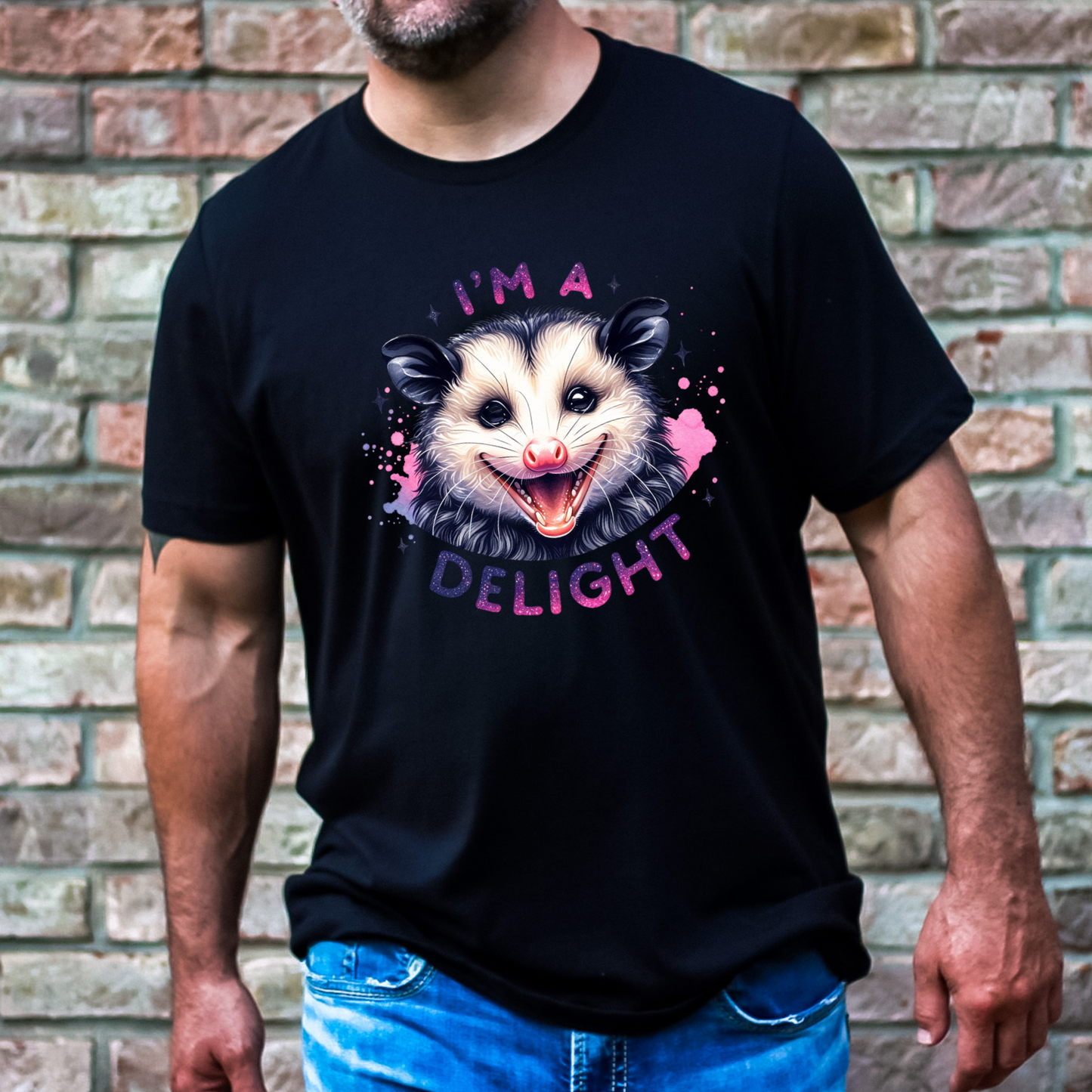 Delightful Opossum Unisex T-Shirt