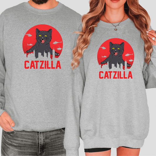 Catzilla Hoodie Sweatshirt