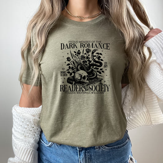 Dark Romance Readers Society Hoodie Sweatshirt