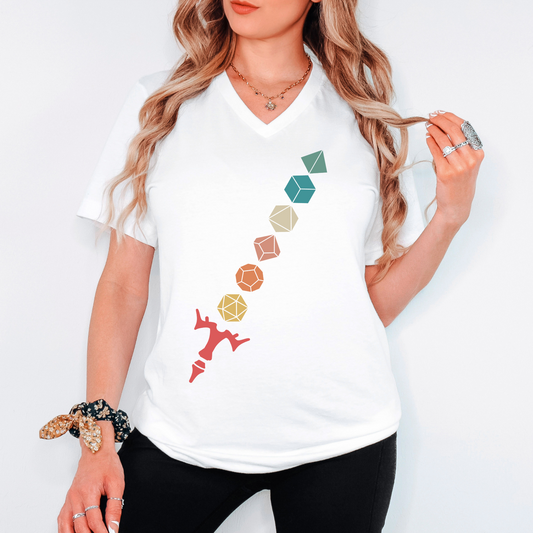 Dice Filled Sword Unisex T-Shirt