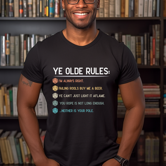 Ye Olde DM Rules Hoodie Sweatshirt