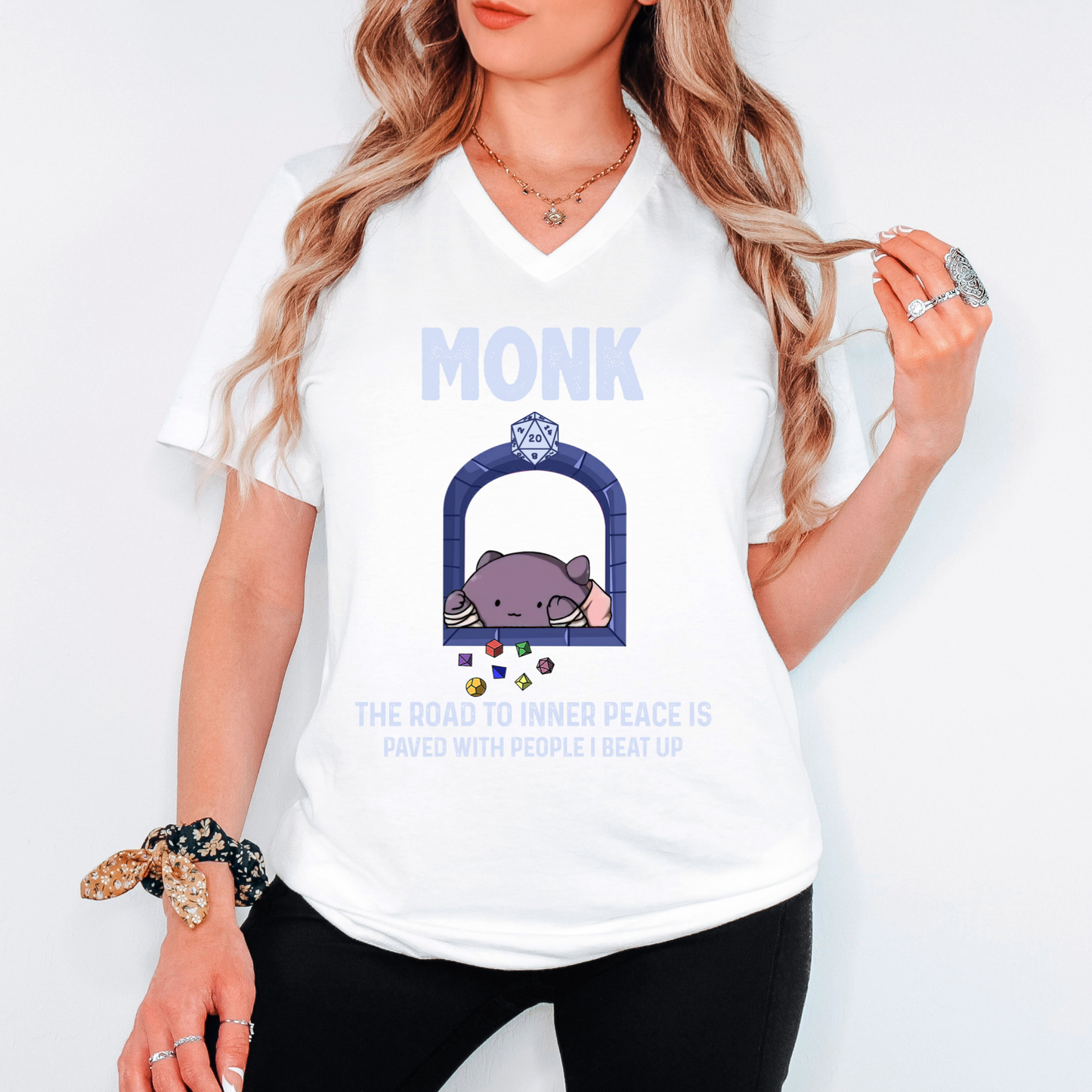 Cute Monk Crewneck