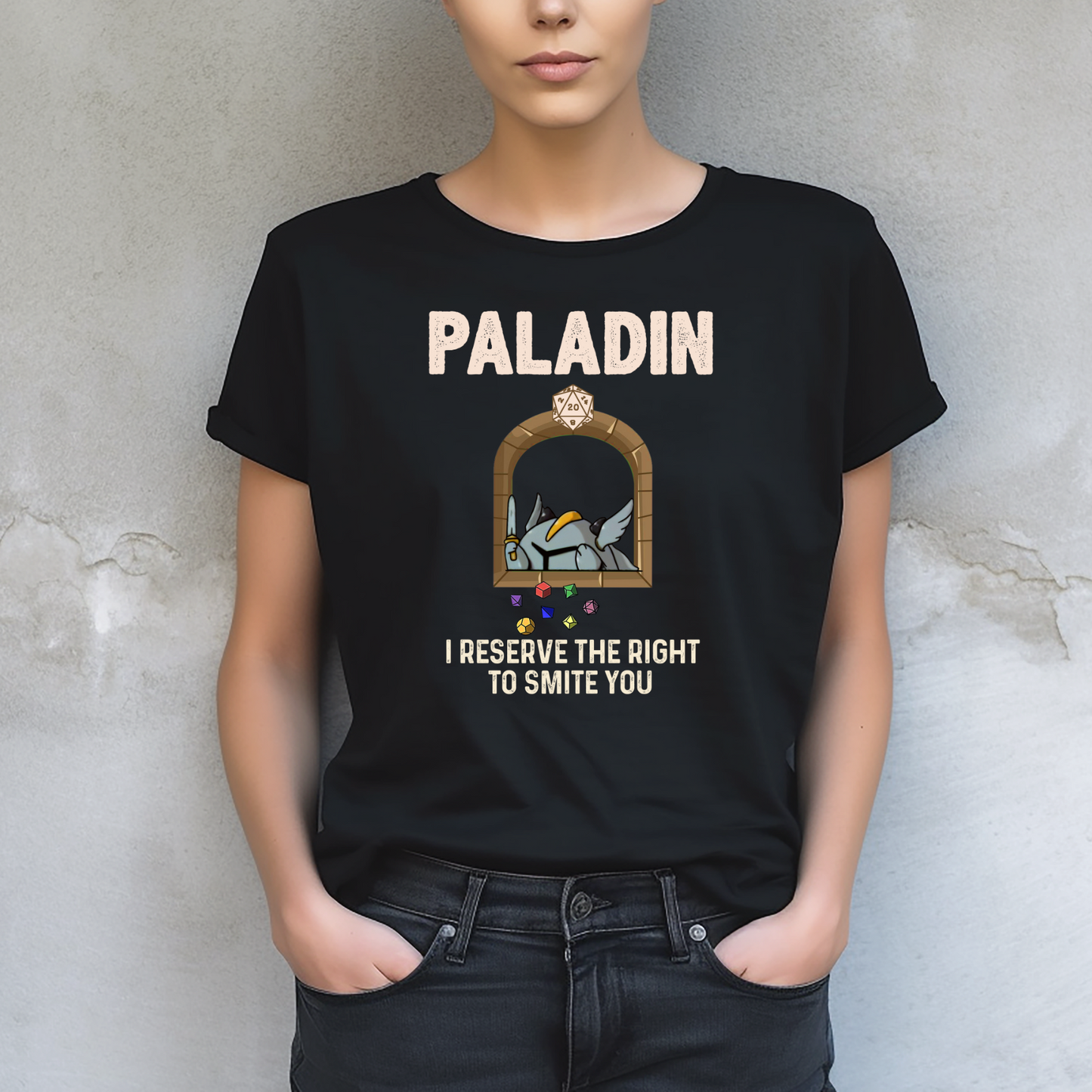 Cute Paladin Crewneck