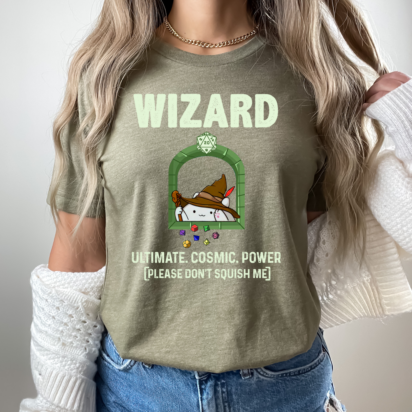 Cute Wizard Crewneck