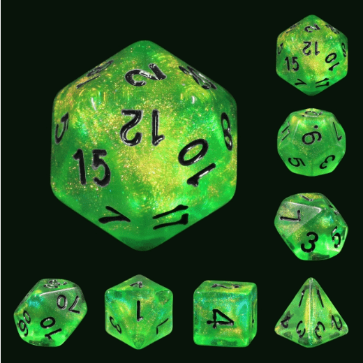 Emerald City 7 Dice Set