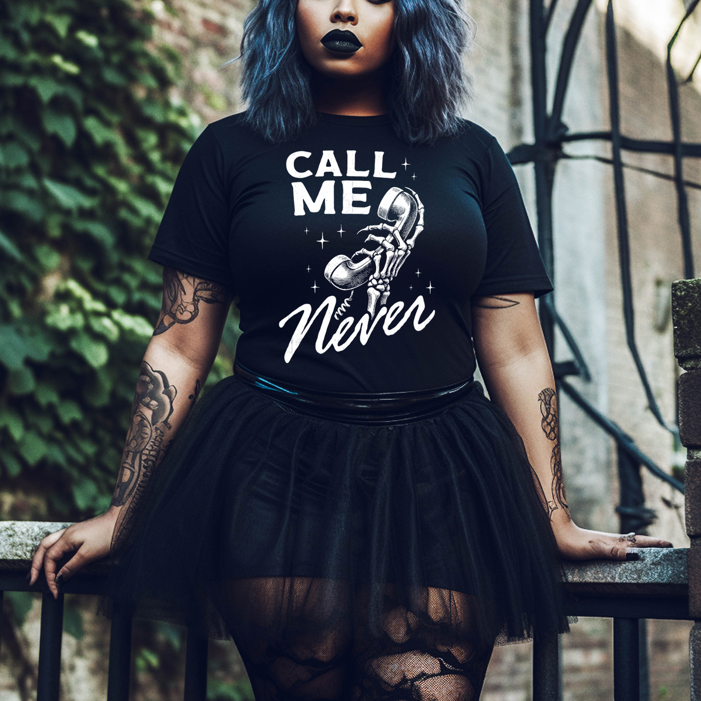 Call Me Never Unisex T-Shirt