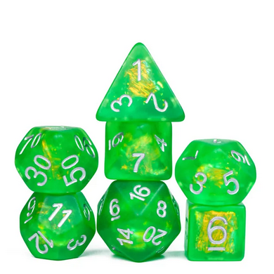 Radioactive Ore 7 Dice Set