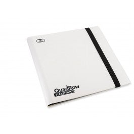 Ultimate Guard 12-Pocket Quadrow Flexxfolio - White