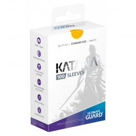 Ultimate Guard Sleeves Katana Yellow 100-Count