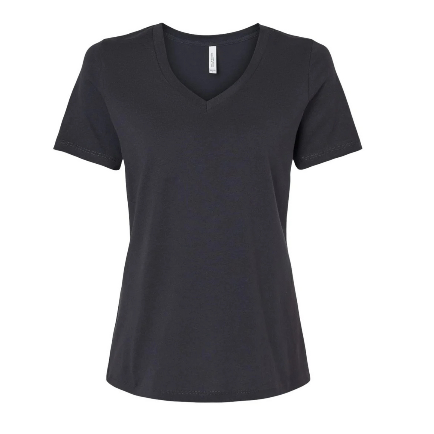 Ladies V Neck T-Shirt w/Design