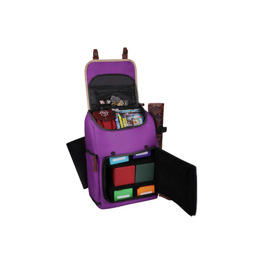 Enhance: Designer Edition Trading Card Storage Backpack Purple