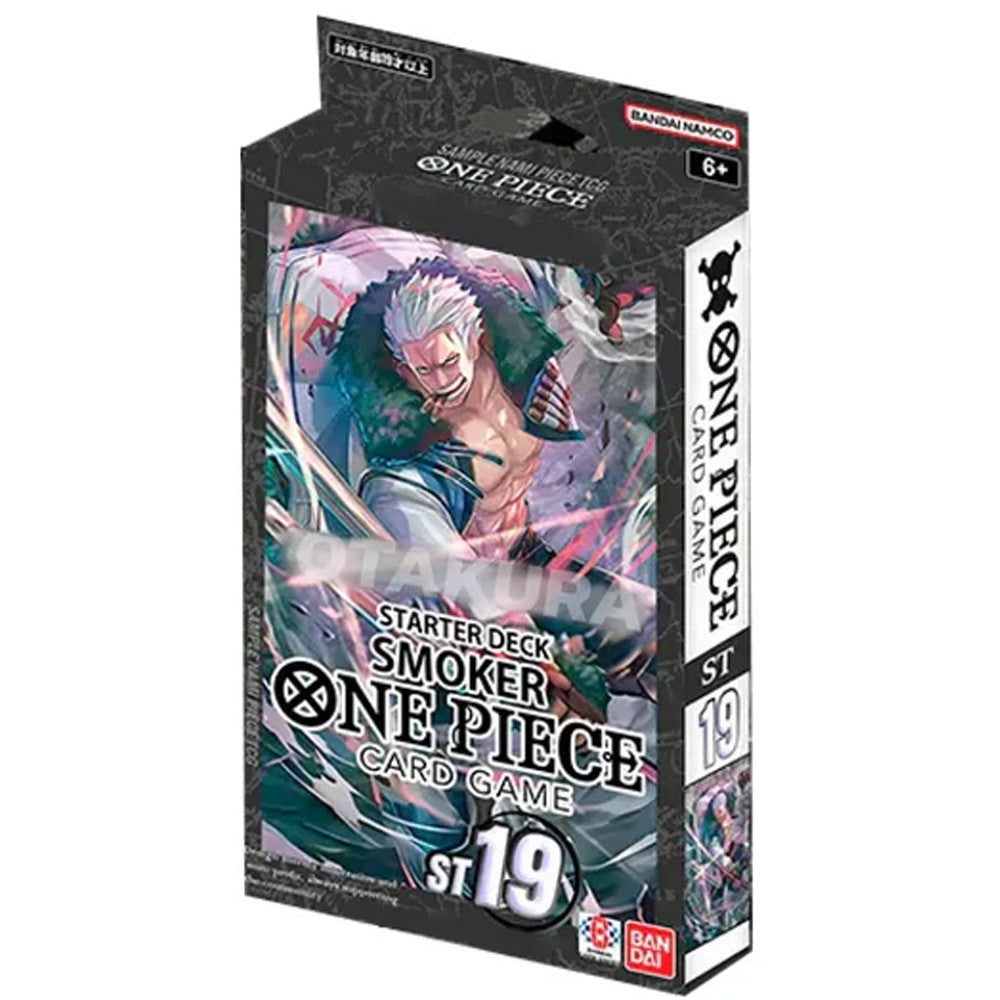 ONE PIECE TCG: BLACK SMOKER STARTER DECK(English)