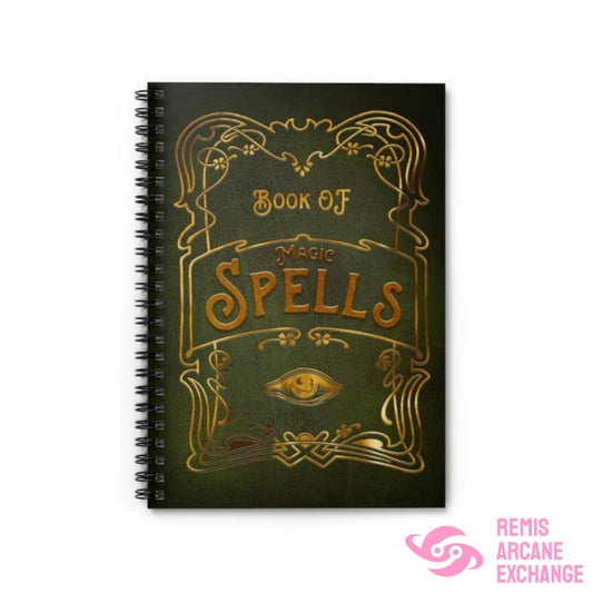 Book Of Magic Spells Notebook