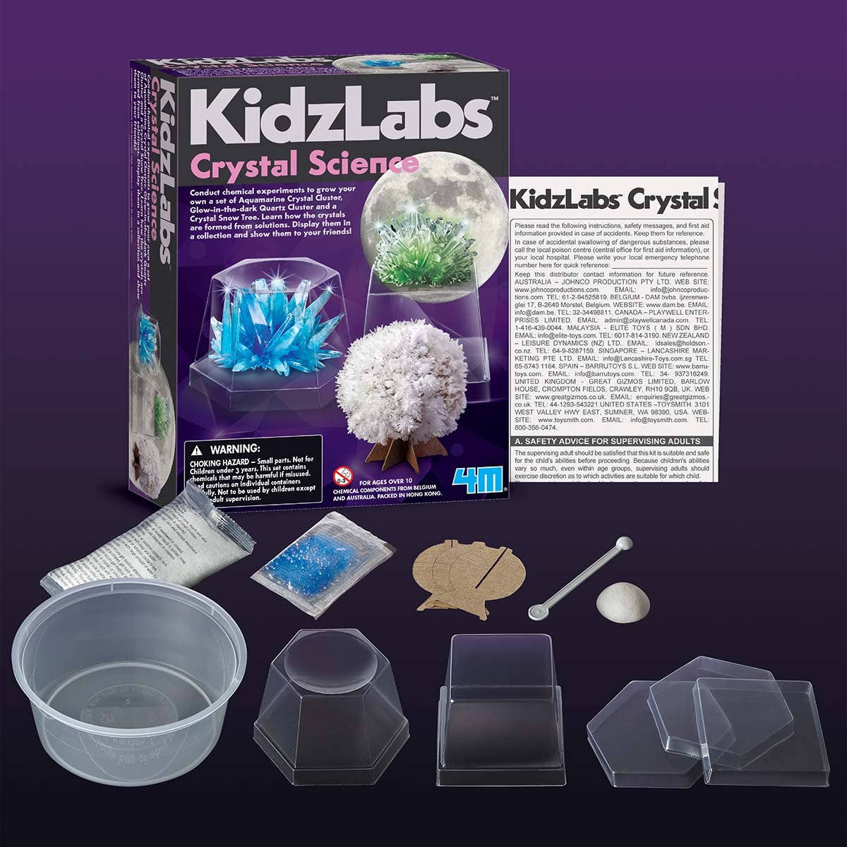 4M Crystal Science DIY Science Project