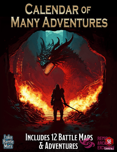 D&D 5E: Calendar Of Many Adventures 2024