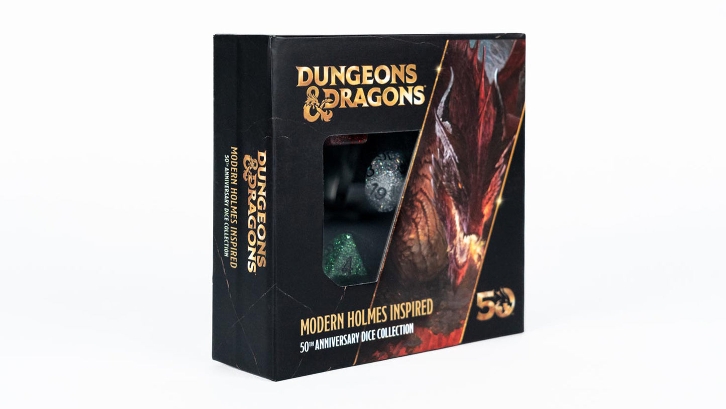 FanRoll: D&D 50th Anniversary - Modern Holmes Inspired Set  of 5