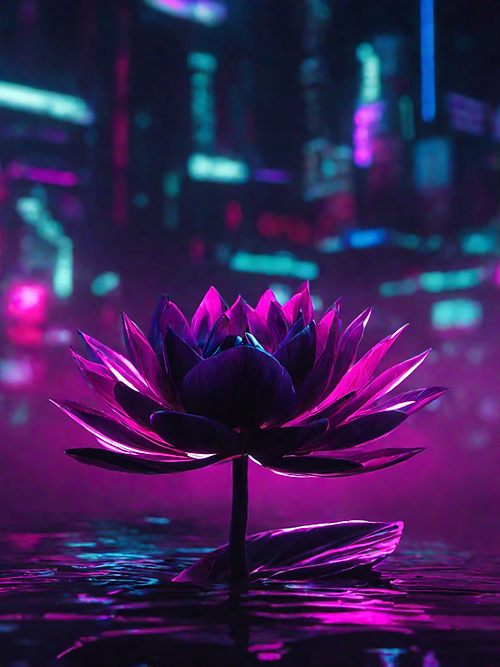 Cyberpunk Black Lotus Matte Sleeves (100)