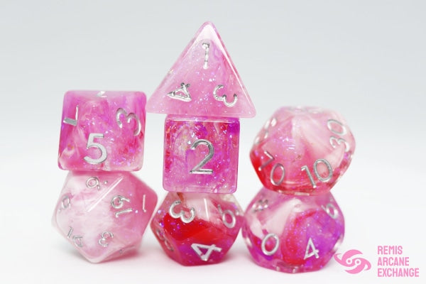 Flushed Frost Rpg 7 Dice Set