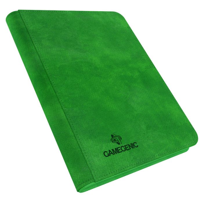 Binder: 8-Pocket: Zip-Up Album: Green