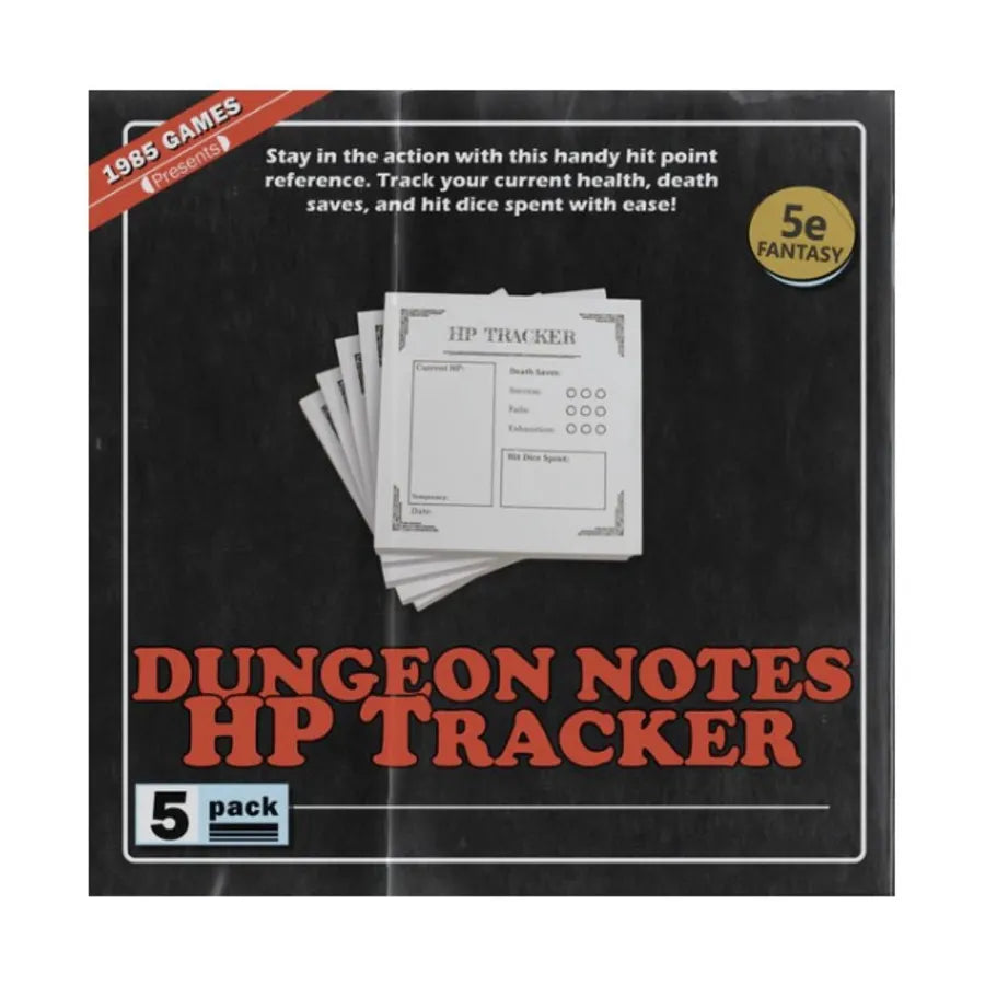 HP tracker sticky notes