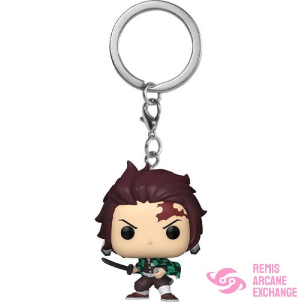 Kimetsu No Yaiba Tanjiro Kamado Pocket Pop! Key Chain