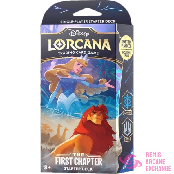 Lorcana: Sapphire/Steel Starter Deck