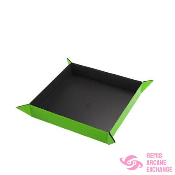 Magnetic Dice Tray Square Black/Green