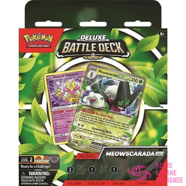 Meowscarada Ex Deluxe Battle Deck