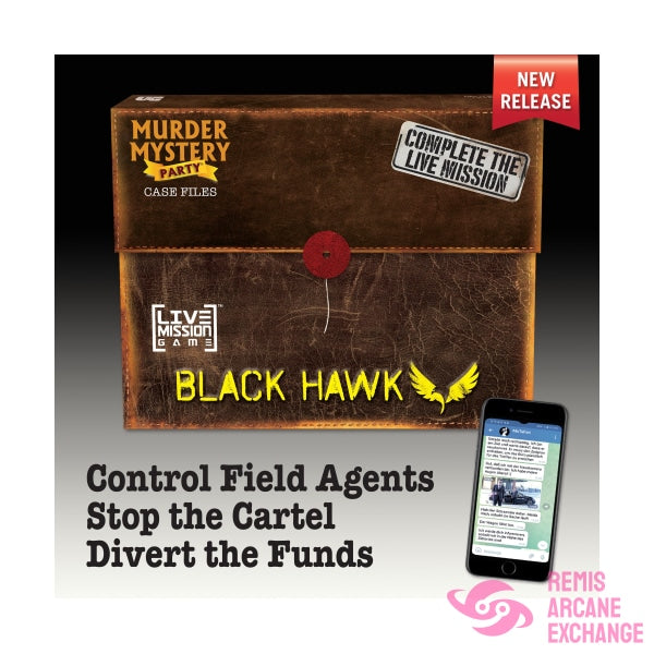 Murder Mystery Party: Case Files - Mission Black Hawk