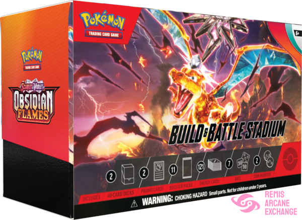 Pokémon Tcg: Scarlet & Violet - Obsidian Flames Build Battle Stadium