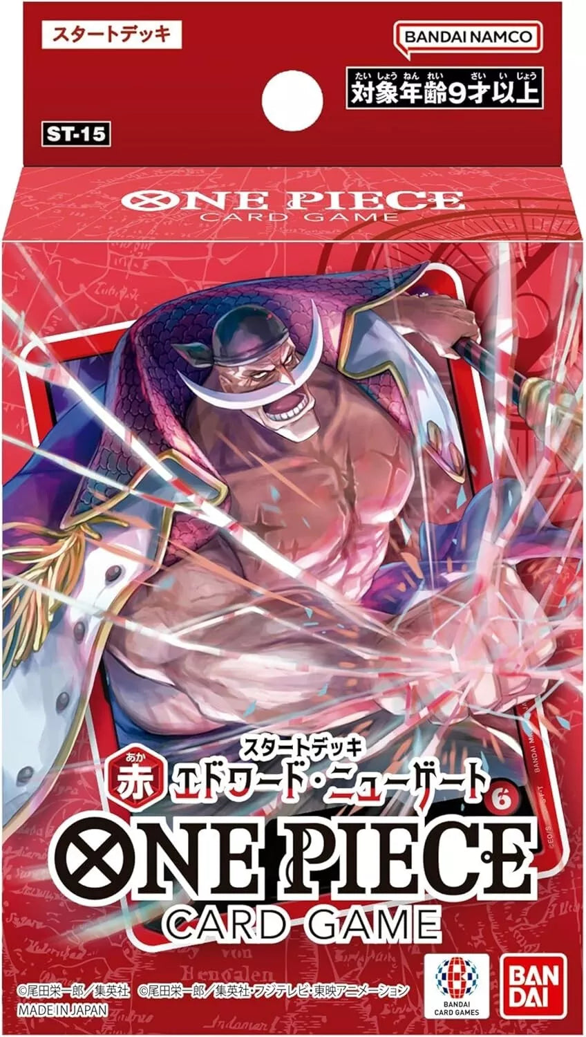 ONE PIECE TCG: RED EDWARD NEWGATE STARTER DECK(English)