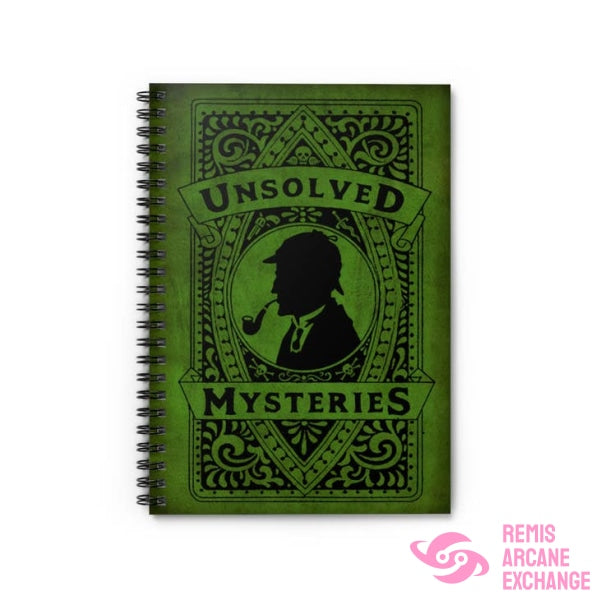 Unsolved Mysteries Notebook