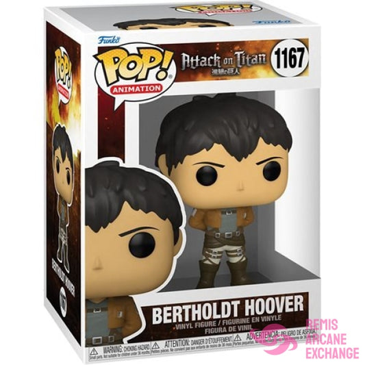 Attack On Titan Bertholdt Hoover Pop! Vinyl Figure