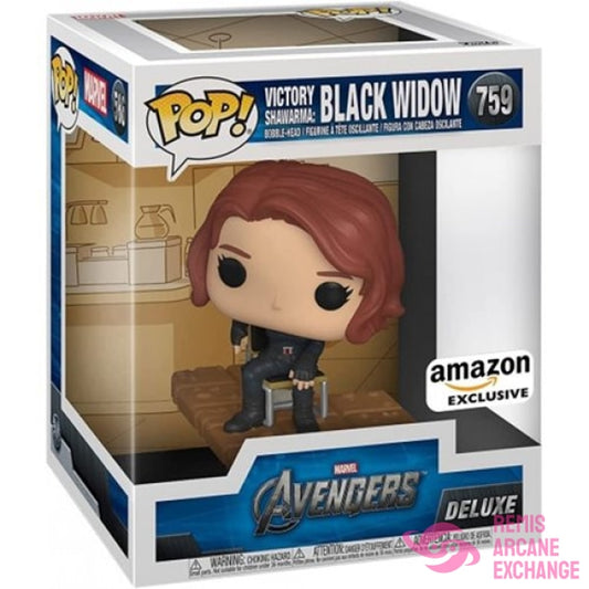 Avengers Black Widow With Shawarma Deluxe Pop! Vinyl Figure