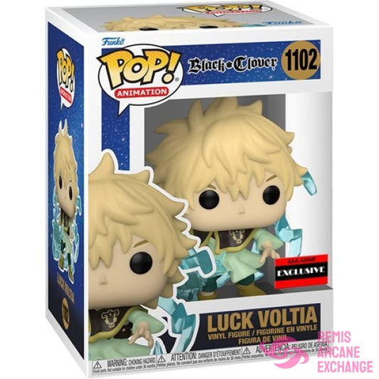 Black Clover Luck Voltia Pop! Vinyl Figure - Aaa Anime Exclusive