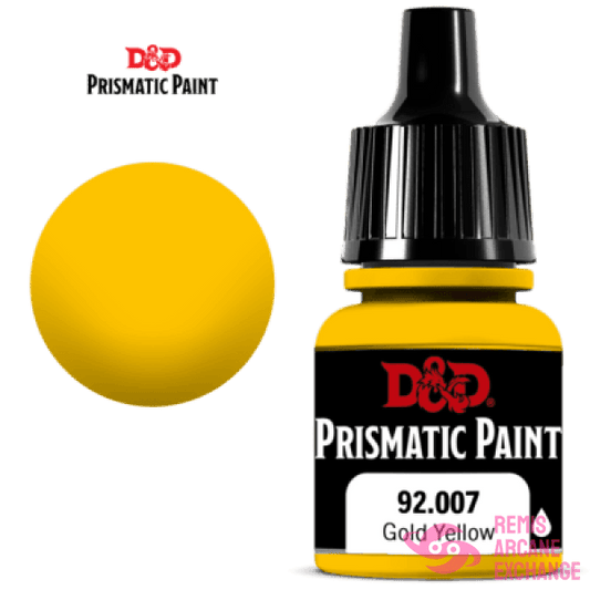 D&D Prismatic Paint: Gold Yellow 92.007