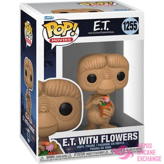 E.t. 40Th Anniversary With Flowers Pop! Vinyl Figure