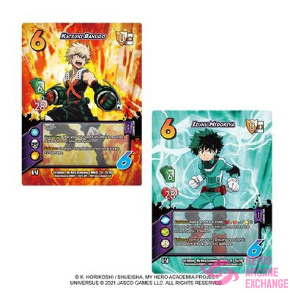 My Hero Academia: Izuku Vs Katsuki 2 Player Rival Deck